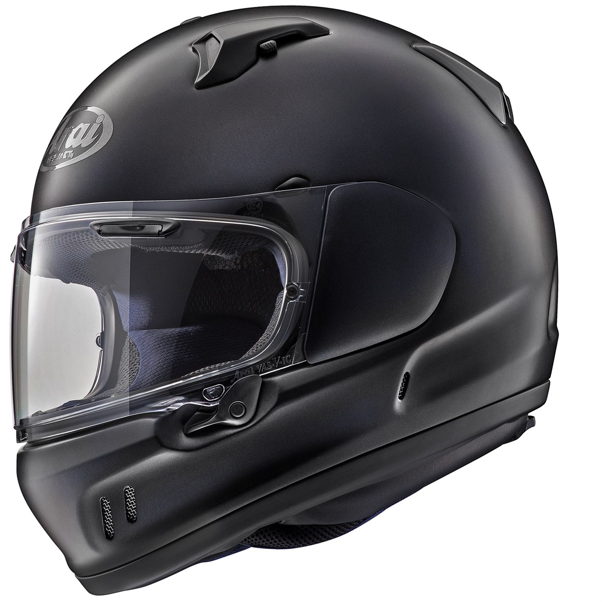 Ducati arai renegade v black steel helmet matte black grey new 