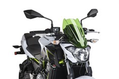 Puig Kawasaki Z650 (2017) New Generation Motosiklet Yeşil Ön Cam